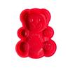 Hitzebeständige kleiner Bär Silikon-Kuchenform für DIY-Backen