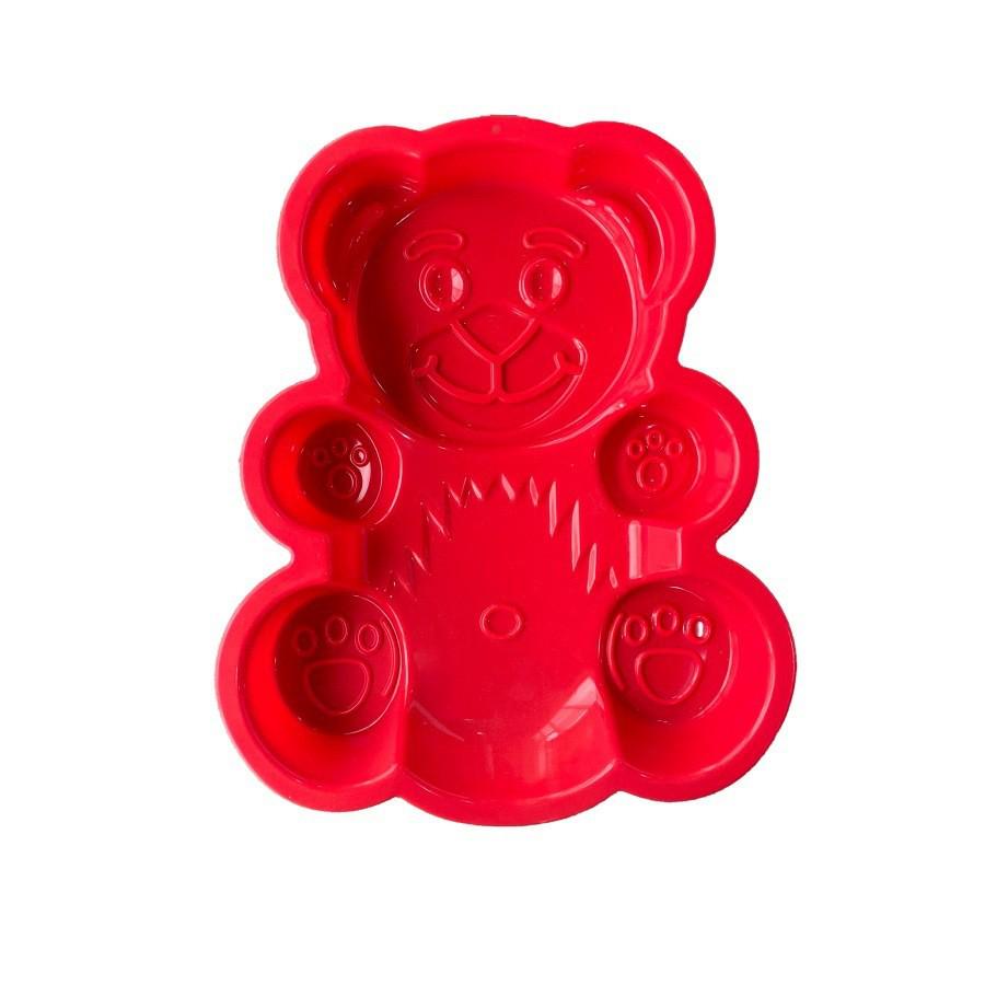 Hitzebeständige kleiner Bär Silikon-Kuchenform für DIY-Backen