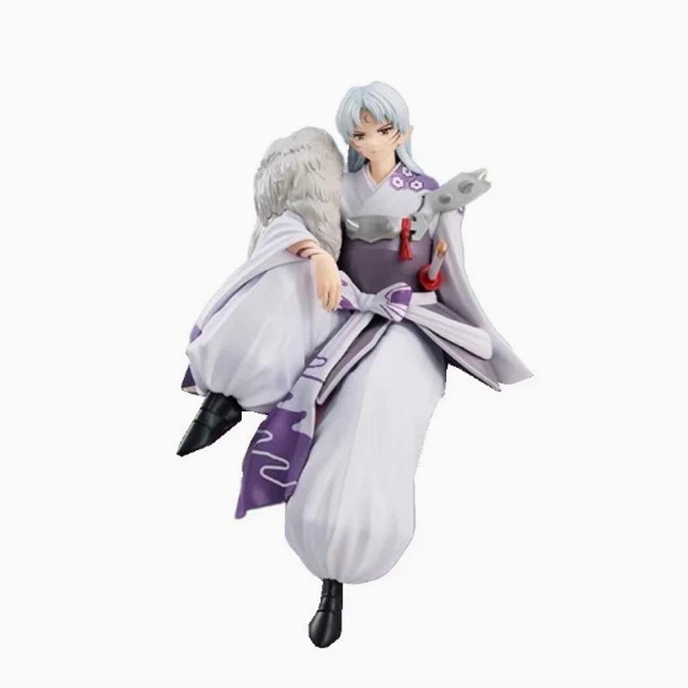 Anime Inuyasha Sesshoumaru Decoration Ornaments Action Figure Collection Model Toy for Children Birthday Toys Christmas Gif