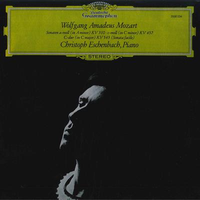 LP-skiva WOLFGANG AMADEUS MOZART, CHRISTOPH  - Sonater a-moll Kv 310 - c-moll Kv 4 2530234 Deutsche Grammo 1971 Tyskland Klassisk Begagnad