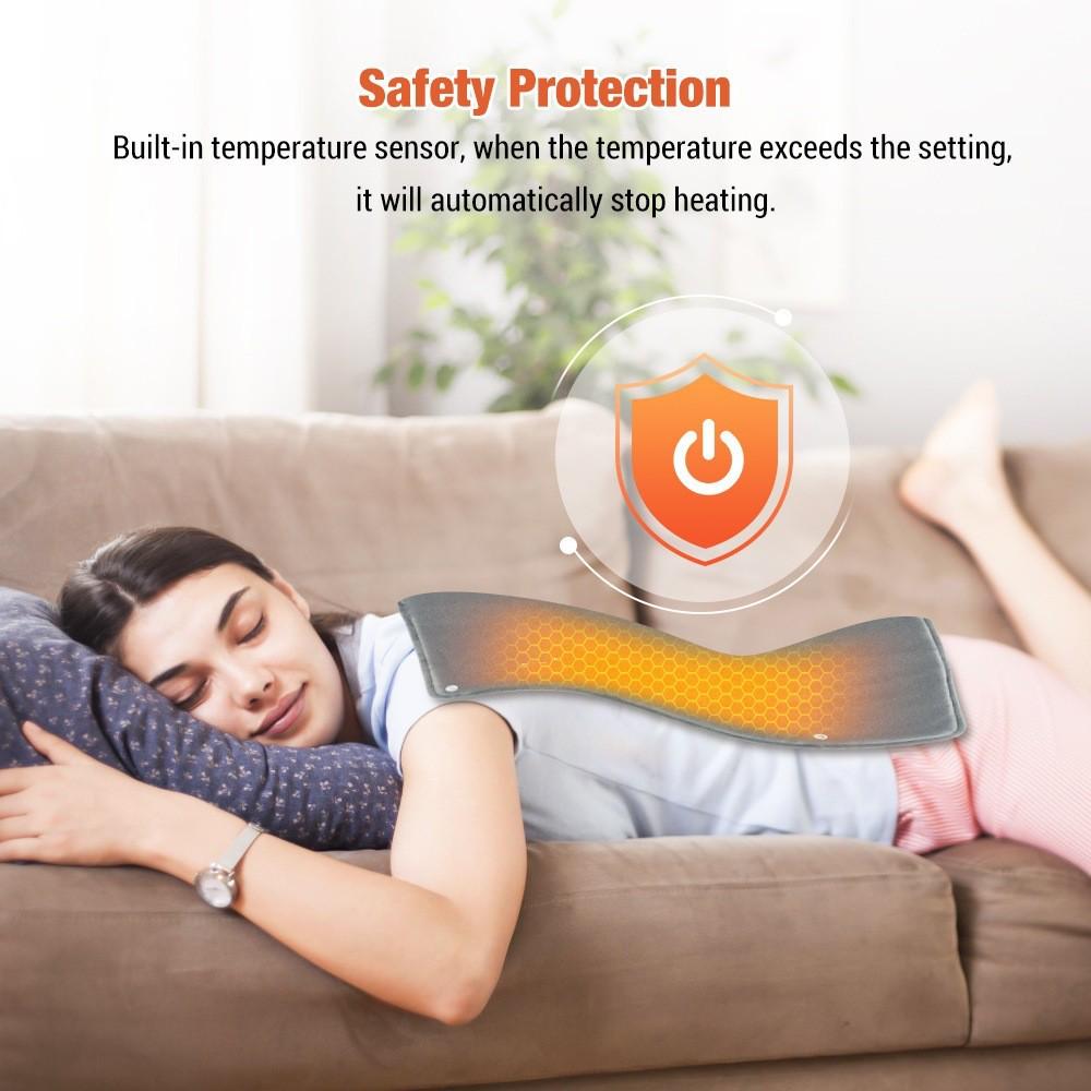 Graphene USB Heated Shawl: Versatile Hand & Leg Warmer for Home or Office