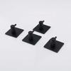 Self-Adhesive Coat Rack Hook Black Brushed White Stainless Steel Wall Mounting Without Drilling for Clothes