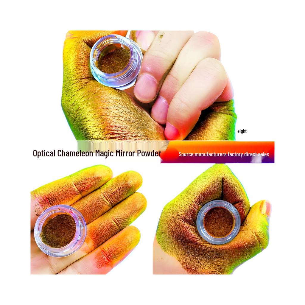 Chameleon Highlighter & Nail Art Magic Mirror Powder