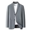 ROMON Men's Ice Silk Casual Suit Jacket