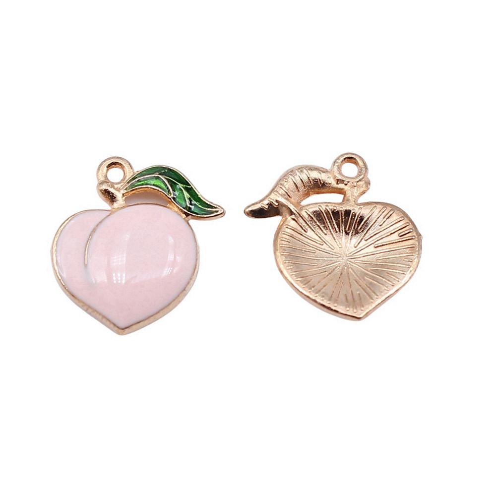 Enamel Charms Fruit Pendants For Food Themed Boy Girl Jewelry Making