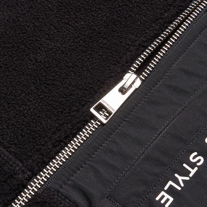 Septwolves Men's Fleece Stand-Collar Jacket