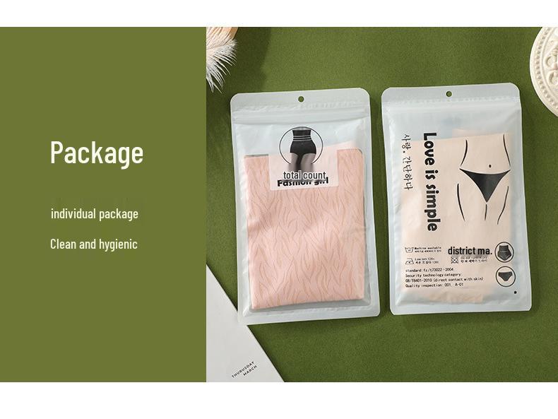 Women's Seamless High Waist 3D Peach Butt Cotton Panties - Breathable, Antibacterial, Hip-Lifting, Tummy Control.