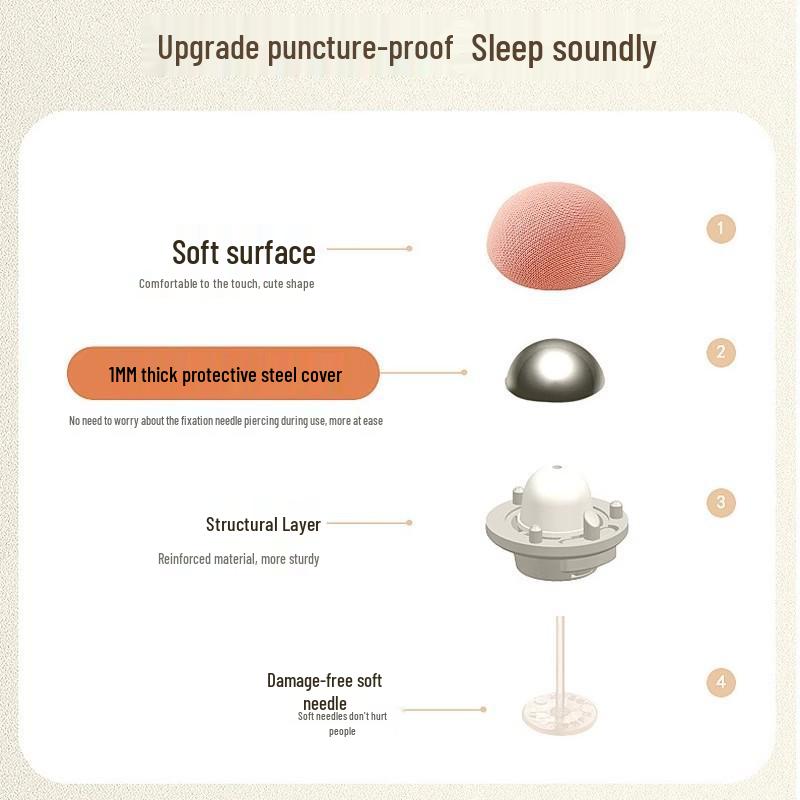 Anti-Slip Cotton Duvet Fastener for Quilt and Comforter