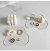 Kinbop Jewelry Tray Clear Plate Acrylic Accessory Tray Water Drop Transparent Korean Nordic Interior (2)