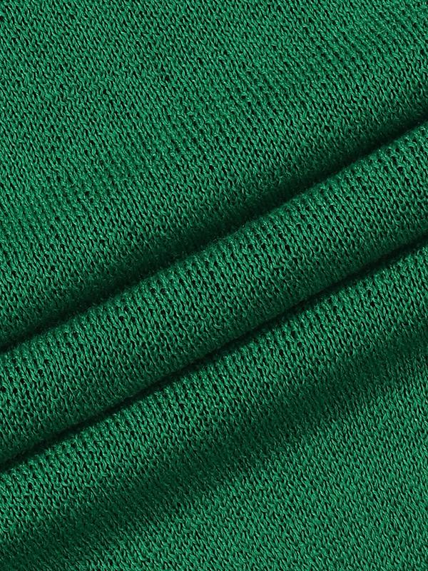 BBC EARTH Slogan Animal Sweater_Dark Green