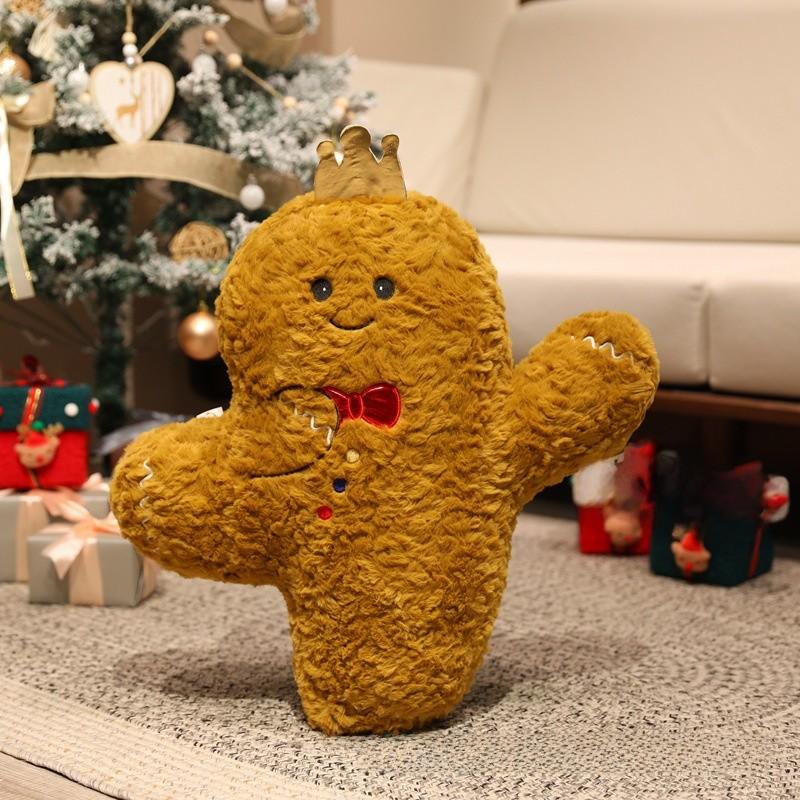 Christmas Tree Plush Pillow With Short Pile Filler For Holiday Home Decor