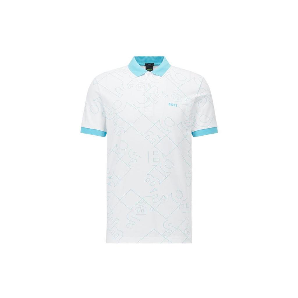 HUGO BOSS SS22 Polo Shirt Men's White 50466970-100