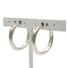 Used TIFFANY&Co. Pierce cushion Silver925 6.8g Silver hoop