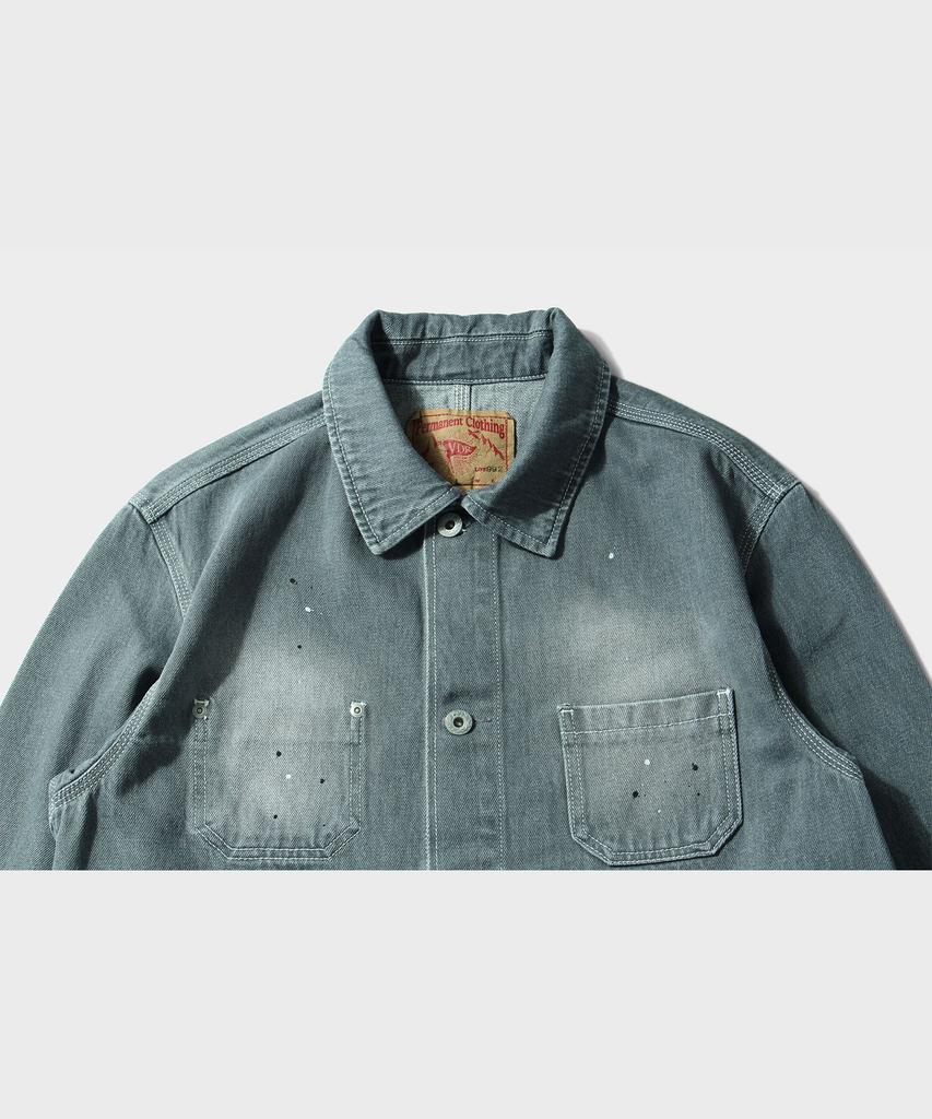 Vdr Five -Pocket Chore Jacket [Bleach Gray]