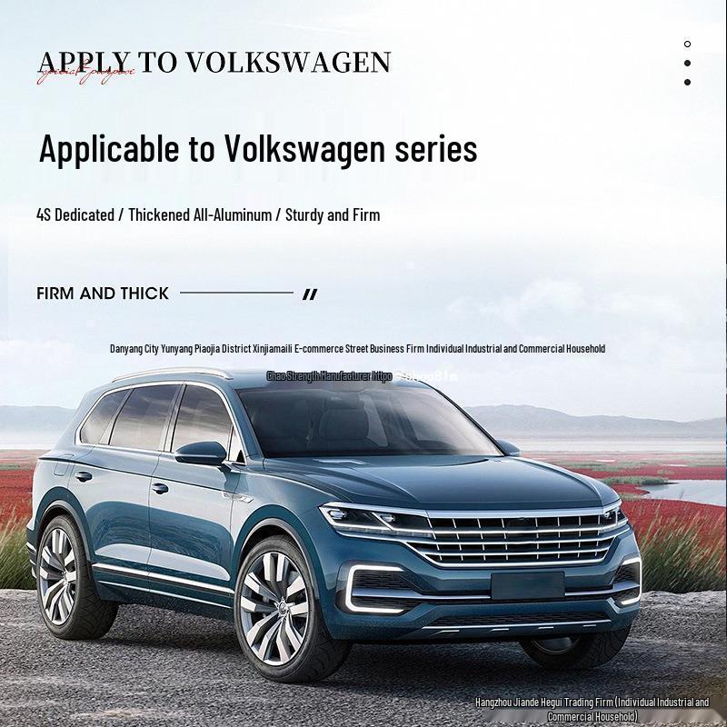 

Volkswagen Roof Rack Compatible with Tiguan, Touareg, Touran L, Tayron, T-Roc, Tacuma, Tharu, Caddy, Sharan, Viloran Tiguan [Single Unit Price]