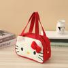 Plush Storage Bag Cartoon Portable Shoulder Bag Girl Cute Makeup Bag Large Capacity Storage Bag Birthday Gift