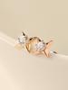 Minimalpiercing 14K Studded Cubic Piercing Earrings