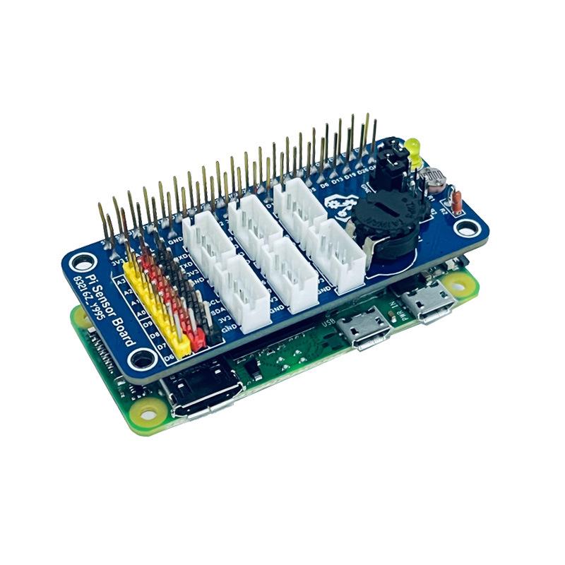 Raspberry Pi Starter Kit: 4B Zero 2W Pico W Board with 24 Sensors