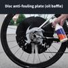 Elastics Bike Disc Mudguard Weatherproofed Bike Disc Brake Cover Easyly Mount for Commuters Cyclists