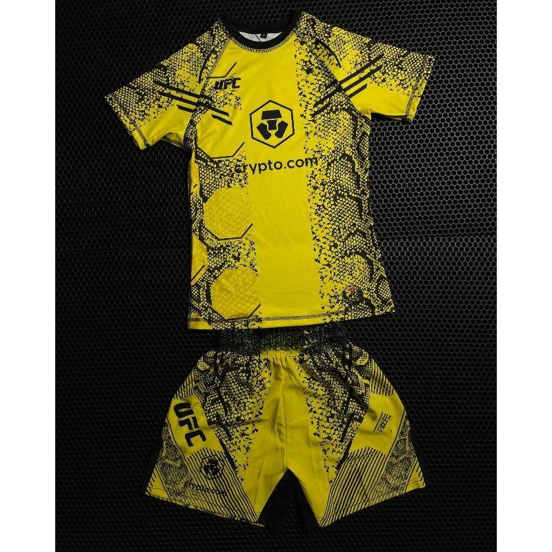 Set da uomo e donna più venduti per sport all'aperto, casual, a maniche corte e pantaloncini corti; Abbigliamento per Arti Marziali e Pugilato
