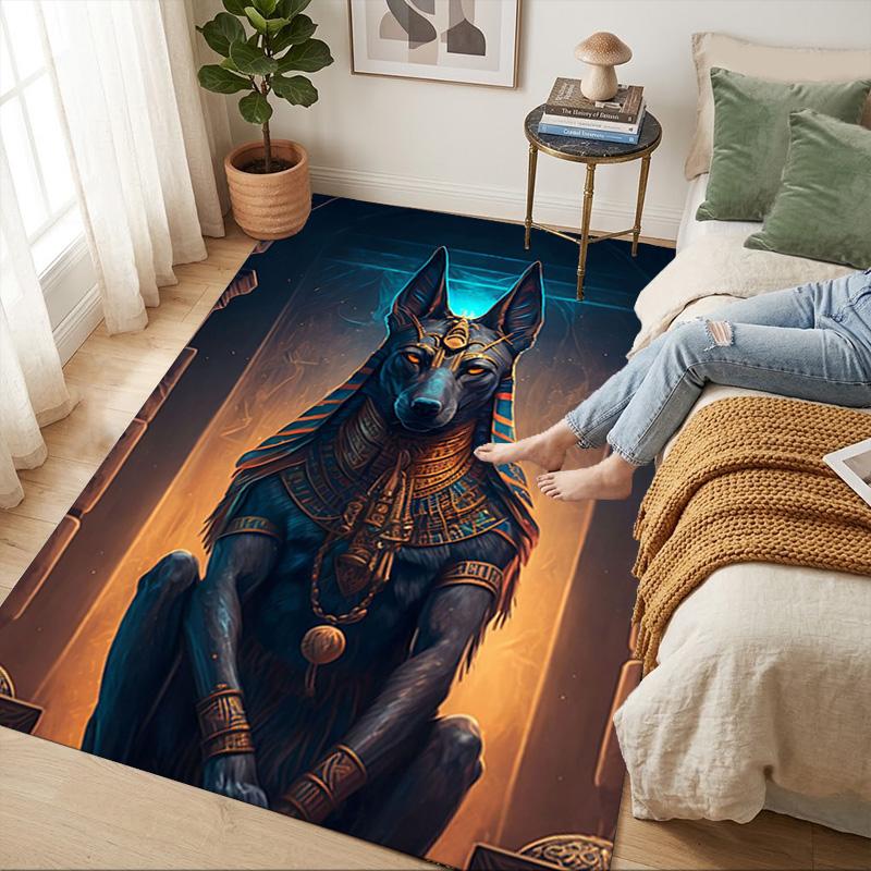 Ancient Egypt Living Room Nonslip Area Rug Soft Carpet For Bedroom Game Playroom Sofa Office Home Decor Doormat Christmas Gift C9301439