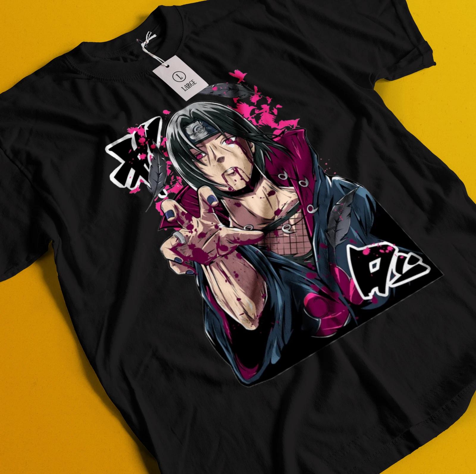 

Винтажная футболка с изображением аниме и манги, японская футболка, футболка в подарок. L