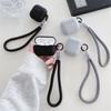 Applicable AirPods 1 Generation Protective Cover Simple Wristband Hand Rope Second Generation 1 Generation Pro1 Apple Bluetooth Headset Soft Case