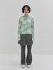 Pibeuseupibeuseu Barrier Skirt Layered Pants / Gray
