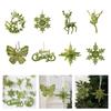 Shatterproof Snowflake Pendant Christmas Decoration Decorative Acrylic Hanging Ornament for Indoor Use