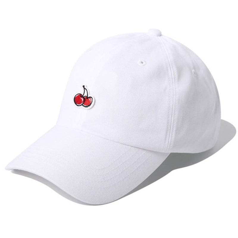 

KIRSH Бейсболка с логотипом-патчем «Вишня» [Белая] 00F