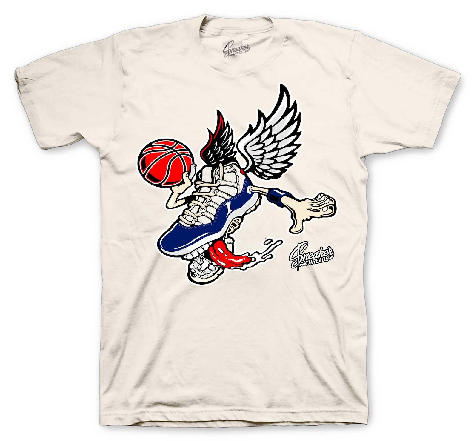 Sneaker Tees To Match Retro 11 Rare Air - Fly Kicks Shirt M