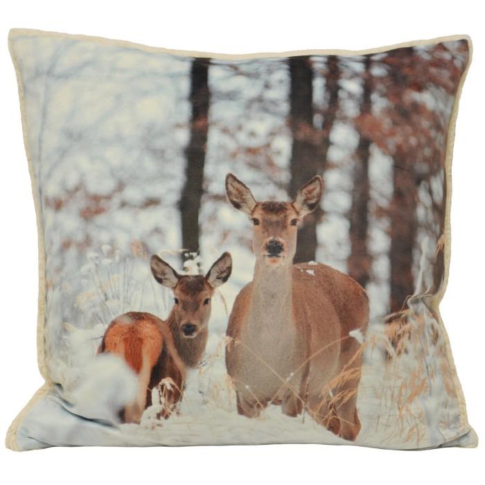 Riva Home Mother And Fawn Cushion Cover