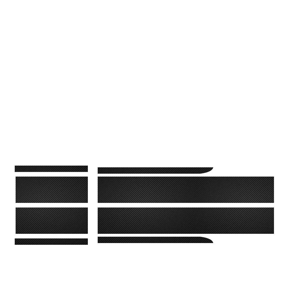 

for BMW MINI John Cooper Works F56 JCW Car Styling Front Bonnet & Rear Stripes Hood Trunk Engine Cover Decal Car Stickers