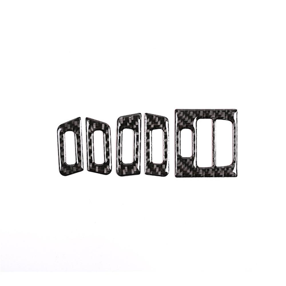 For BMW 3 Series E90 E92 E93 2005-2012 Low profile Carbon Fiber Air Vent Outlet Decorative Paste
