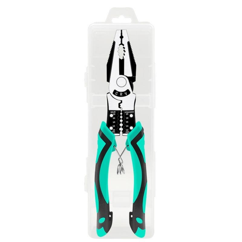 

Multifunctional Wire Strippers Electrician Crimping Wire Stripping Pliers Hardware Tool Wire Cutting Plier 1
