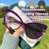 Retro Kočičí Oči Fotochromatické Brýle na Čtení Módní Hotové Mínus Dioptrické Brýle Venkovní Samozabarvovací Sluneční Brýle 0 Až +4.0