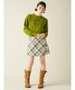 Roving Check Skirt Shorts LWFP254093GRY0