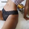Women Lingerie G String Lace Underwear Femal Sexy T-back Thong Sheer Panties Japan Style Transparent Knickers