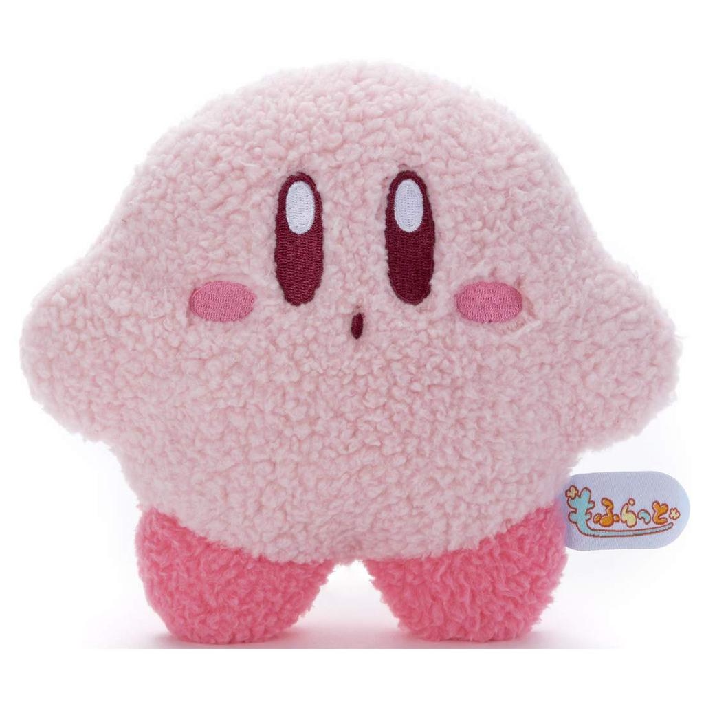 Takara Tomy Arts Kirby of the Stars Fluffy Plush Toy, Kirby, Approx. 18cm Wide