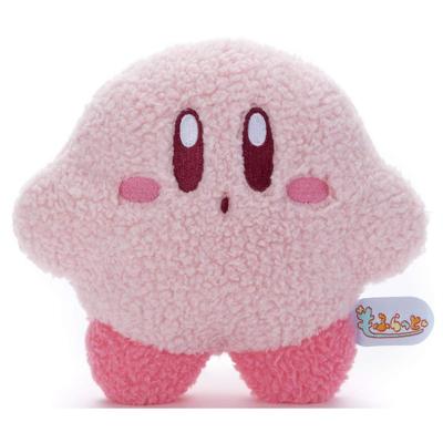 Takara Tomy Arts Kirby of the Stars Fluffy Plush Toy, Kirby, Approx. 18cm Wide