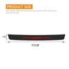 Carbon Fiber Car Threshold Sticker Door Pedal Strips for Volkswagen VW Caddy Rear Trunk Sill Bumper Anti Scratch Guard Decals zs9