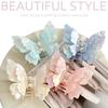 Small Size Butterfly Hair Clip Acetate Shark Clip Fashion Claw Clip  Women & Girls