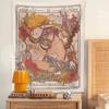 The High Priestess Tarot Tapestry Wall Hanging Trippy Witchy Cottagecore Boho Decoration Hippie Mattress Girls Dorm Room Decor