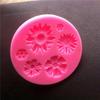 3D Daisy Flower Silicone Molds Fondant Craft Cake Candy Chocolate Ice Pastry Baking Tool Mould Fondant Tools