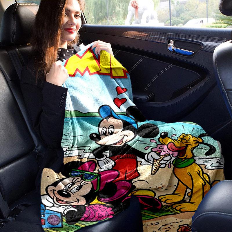 1pc Minnie Mouse Blanket Soft & Cozy Throw for Home Decor, Couch Cover, Outdoor Use, Travel