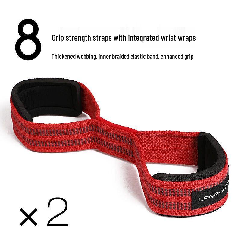 8-Shaped Deadlift Grip Straps M (35CM)