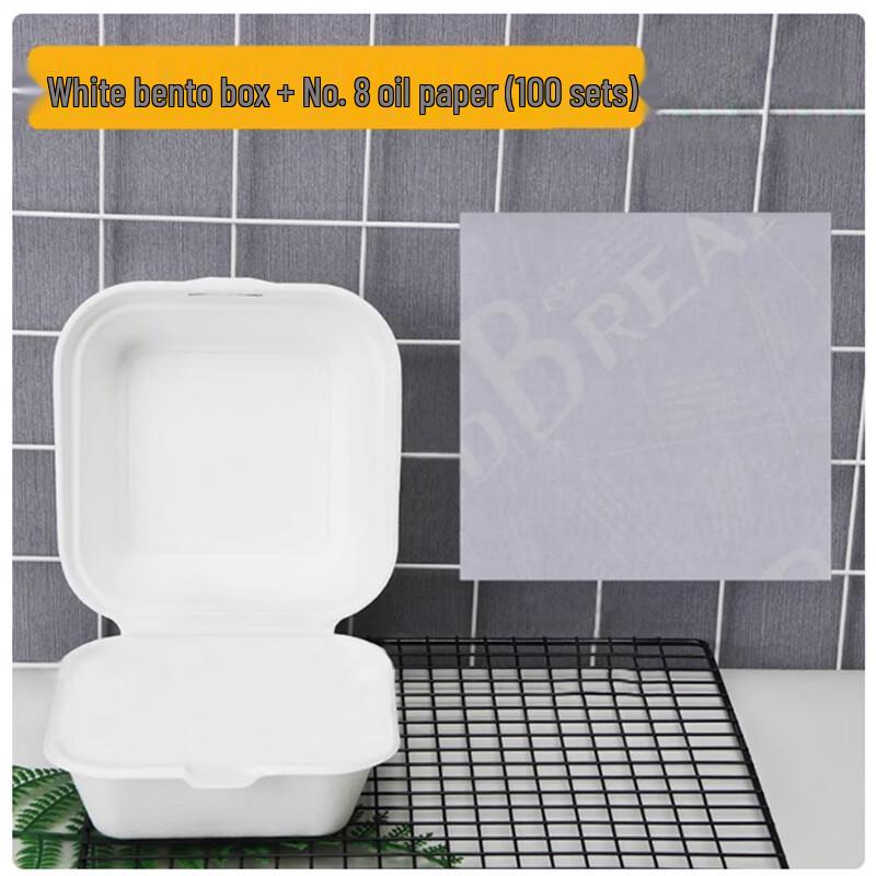 Disposable Pulp Food Boxes with Wax Paper