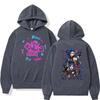Harajuku Hip Hop Pullover Tops Anime Arcane Hoodie Sweatshirt Fans Gift Streetwear Women Men Fleece Sweatshirts Hooded Pullovers