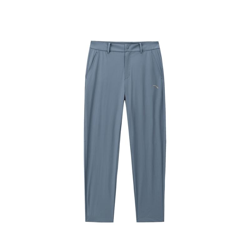 Anta Elite Training Woven Sports Long Pants Men bottoms Rabbit-Gray 952627512-2 S