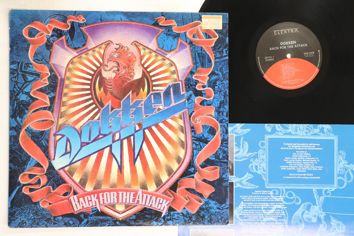 

LP Record DOKKEN - Back For The Attack 607351 ELEKTRA 1987 US Metal Used